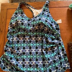 Ava-Viv Tankini Top